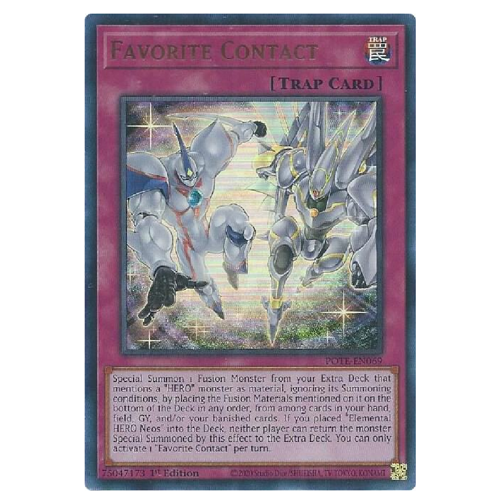 Favorite Contact - POTE-EN069 - Power of The Elements - Unlimited Edition