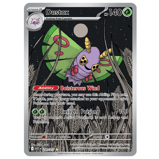 Dustox - ASC 220/217 - Illustration Rare - 1st Edition