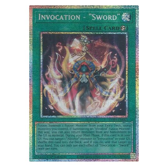 Invocation - "Sword" - CORI-EN053 - Starlight Rare - 1st Edition