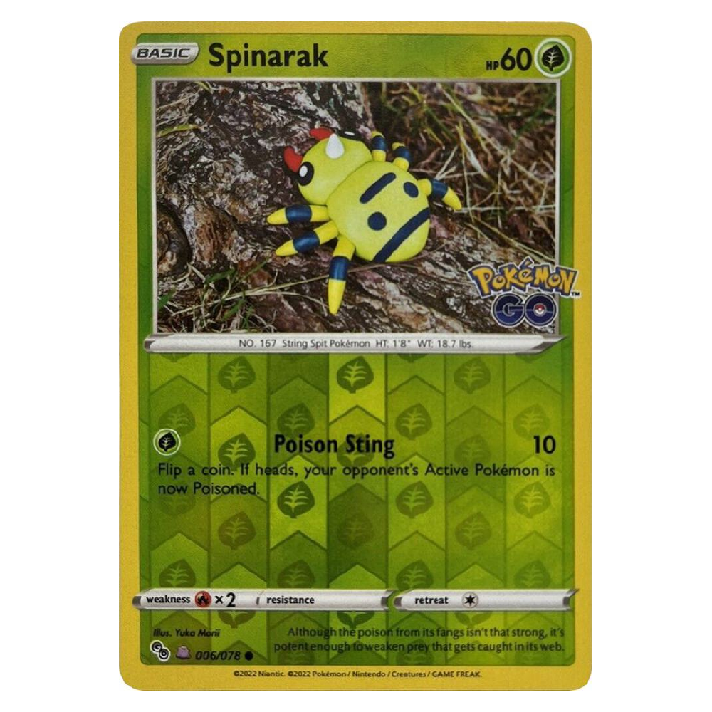 Spinarak (Peelable Ditto) - 006/078 - Common - 1st Edition