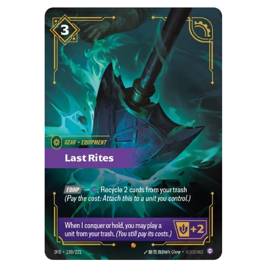 Last Rites - SFD 150/221 - Epic - 1st Edition