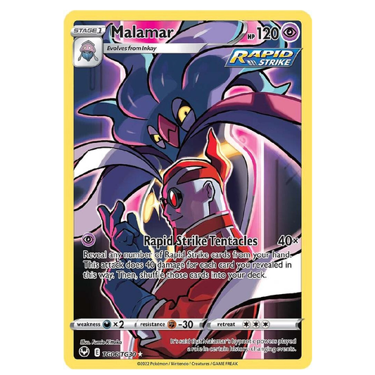Malamar - TG06/TG30 - Ultra Rare - 1st Edition