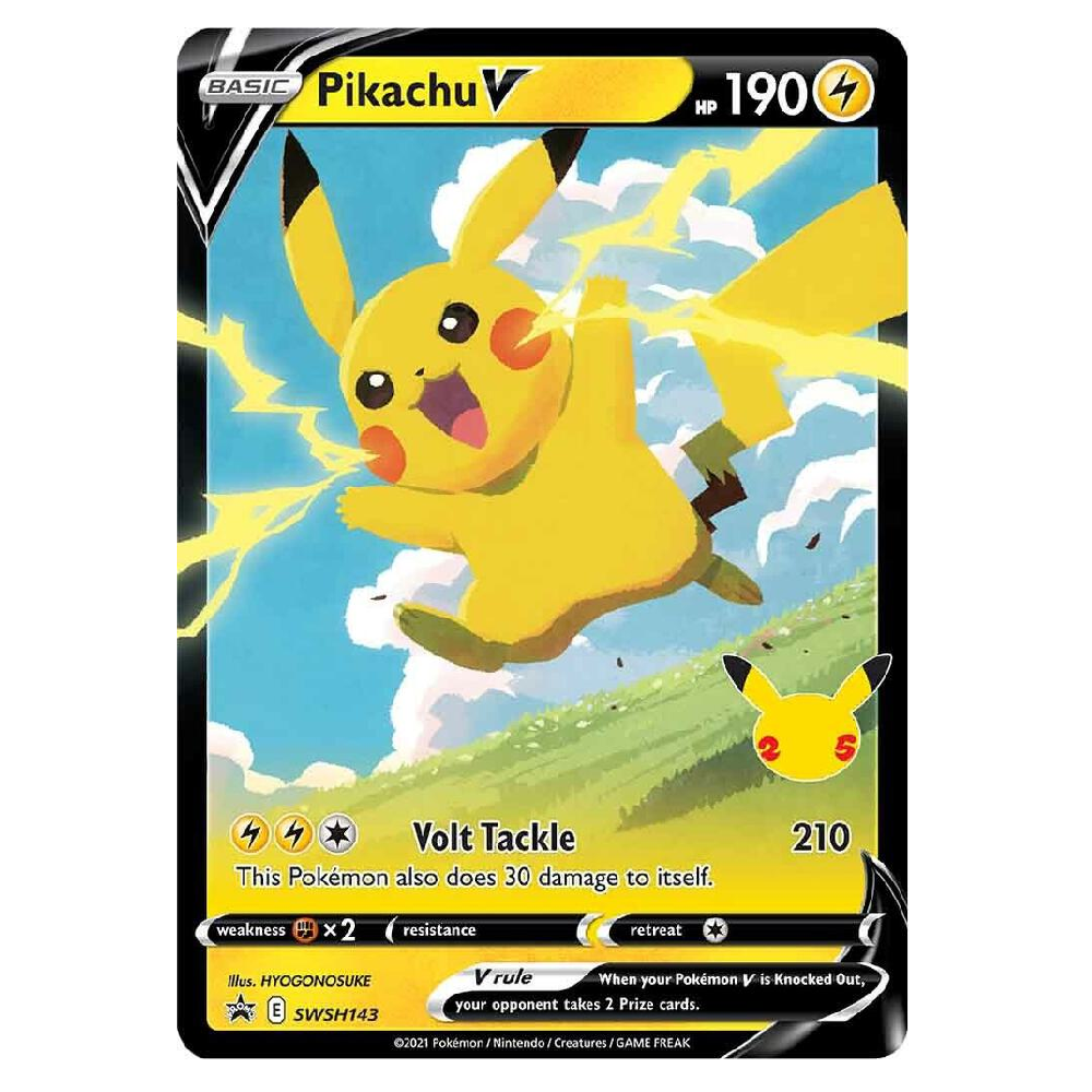Pikachu V - SWSH143 - Promo - 1st Edition