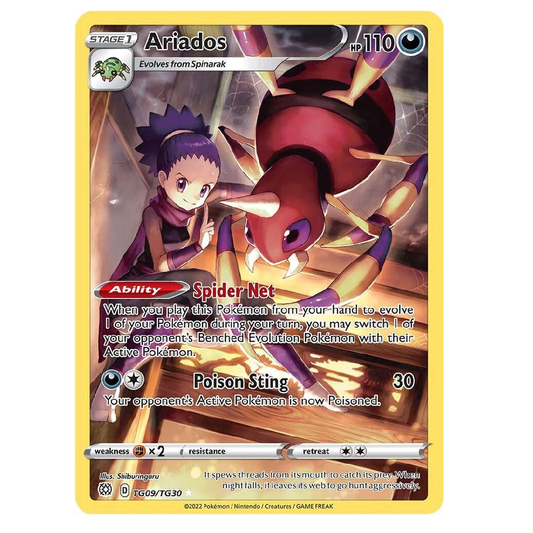 Ariados - TG09/TG30 - Ultra Rare - 1st Edition