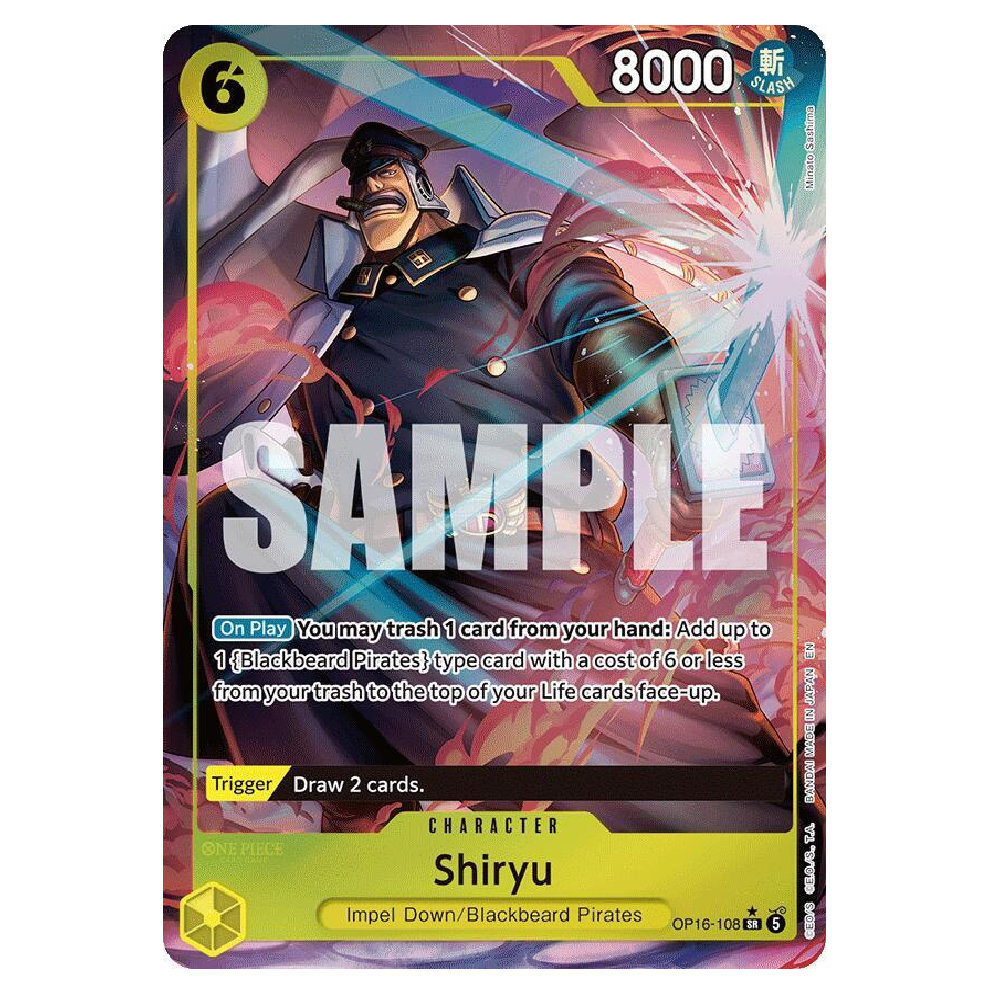 Shiryu (Full Art) - OP16-108 - SR - 1st Edition