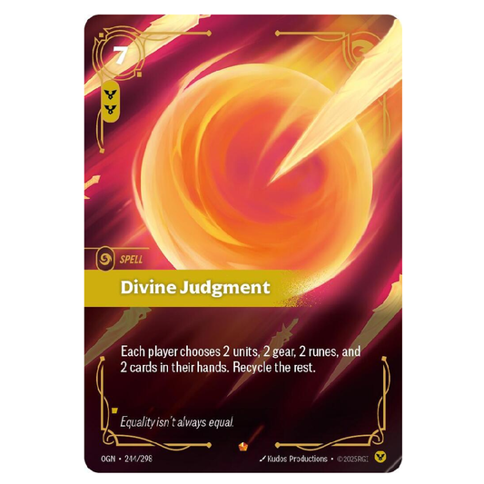 Divine Judgment - OGN 244/298 - Epic - 1st Edition
