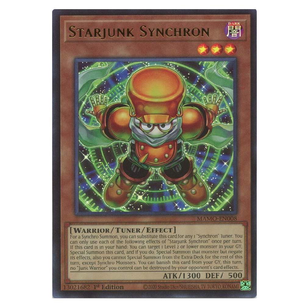 Starjunk Synchron - MAMO-EN008 - Ultra Rare - 1st Edition