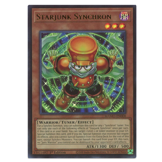 Starjunk Synchron - MAMO-EN008 - Ultra Rare - 1st Edition