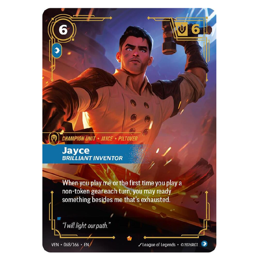 Jayce Brilliant Inventor - VEN 068/166 - Epic - 1st Edition