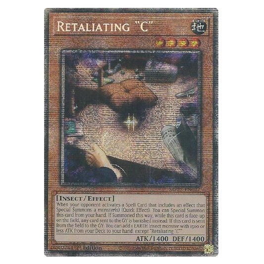 Retaliating "C" - MP25-EN027 - Starlight Rare - 1st Edition