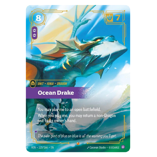 Ocean Drake - VEN 155/166 - Epic - 1st Edition