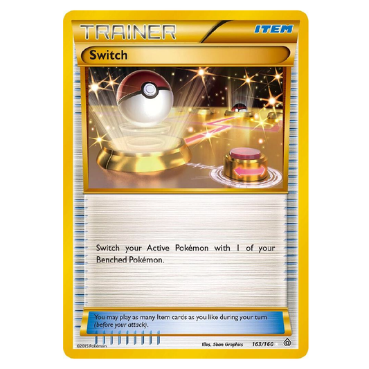 Switch - 163/160 - Secret Rare - 1st Edition