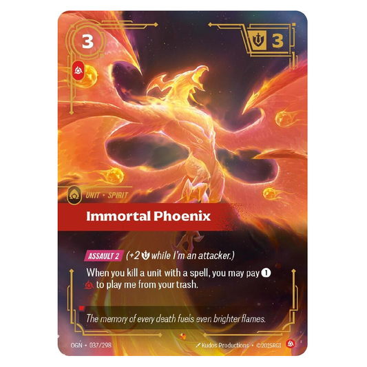 Immortal Phoenix - OGN 037/298 - Epic - 1st Edition
