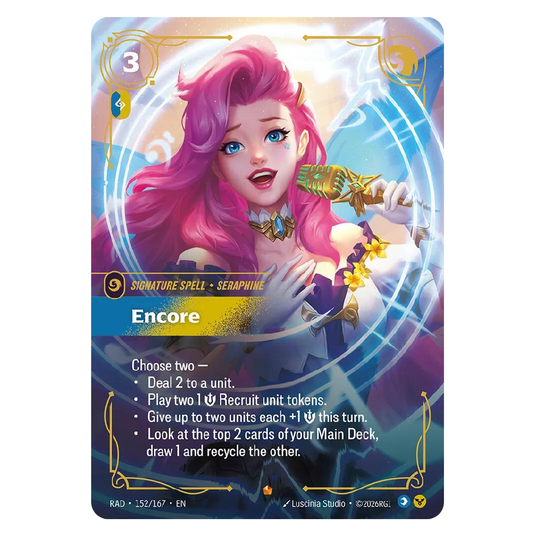 Seraphine - Encore - RAD 152/167 - Epic - 1st Edition