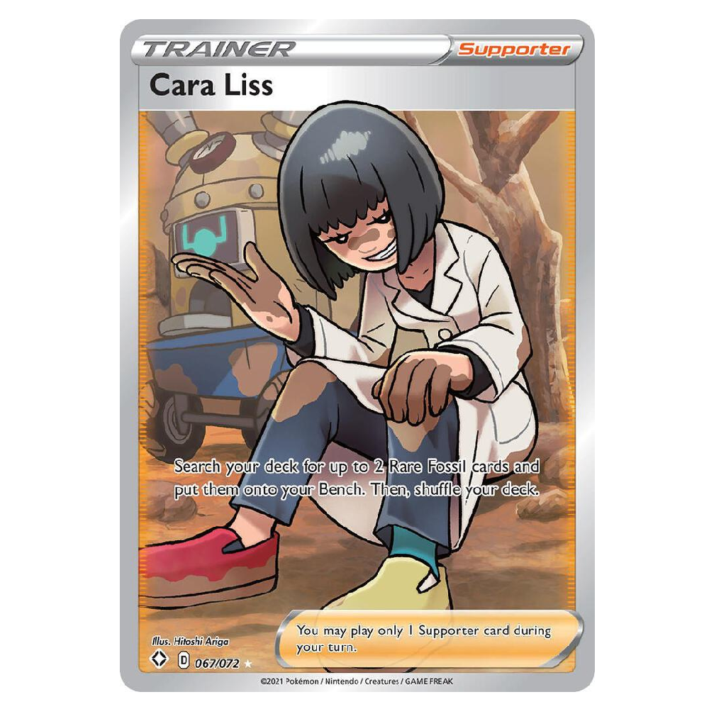 Cara Liss (Full Art) - 067/072 - Ultra Rare - 1st Edition