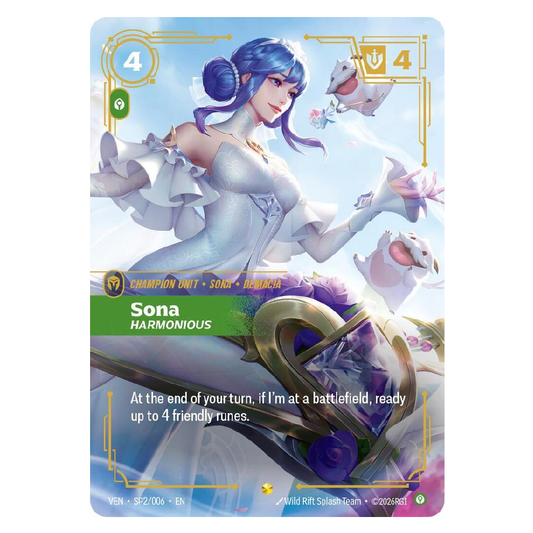 Sona Harmonious (SP) - VEN SP2/006 - Showcase - 1st Edition