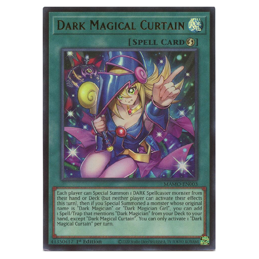 Dark Magical Curtain - MAMO-EN003 - Ultra Rare - 1st Edition