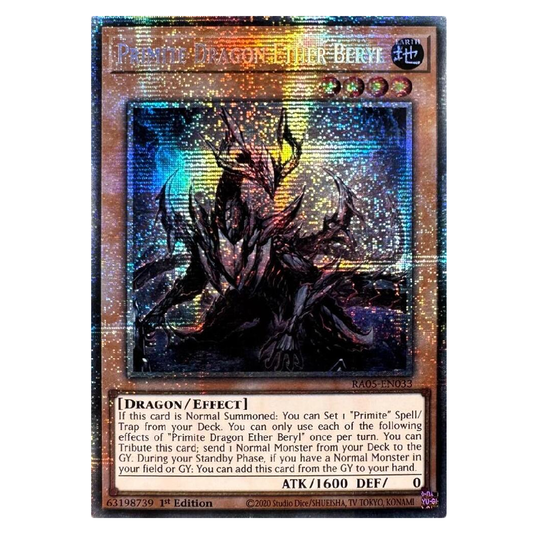 Primite Dragon Ether Beryl - RA05-EN033 - Starlight Rare - 1st Edition