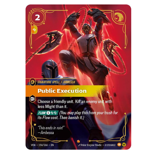 Public Execution - VEN 154/166 - Epic - 1st Edition