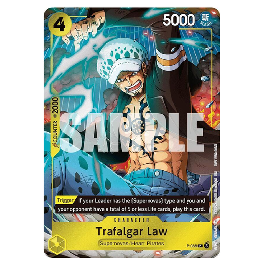 Trafalgar Law (Event Pack Vol.7) - P-088 - Promo - 1st Edition