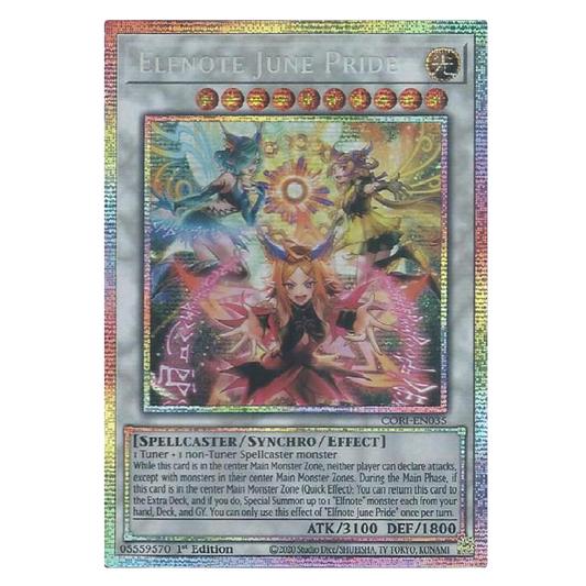 Elfnote June Pride - CORI-EN035 - Starlight Rare - 1st Edition