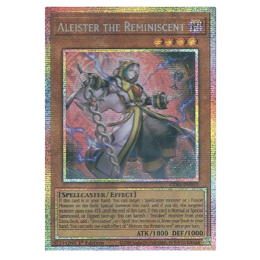 Aleister the Reminiscent - CORI-EN015 - Starlight Rare - 1st Edition