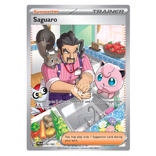 Saguaro - PAL 270/193 - Special Illustration Rare - 1st Edition