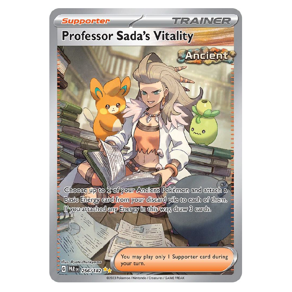 Professor Sada's Vitality - PAR 256/182 - Special Illustration Rare - 1st Edition