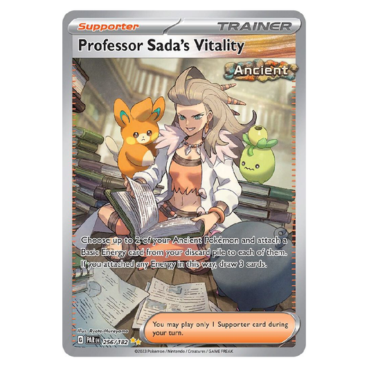 Professor Sada's Vitality - PAR 256/182 - Special Illustration Rare - 1st Edition