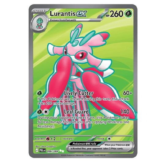 Lurantis ex - PBL 096/084 - Ultra Rare - 1st Edition