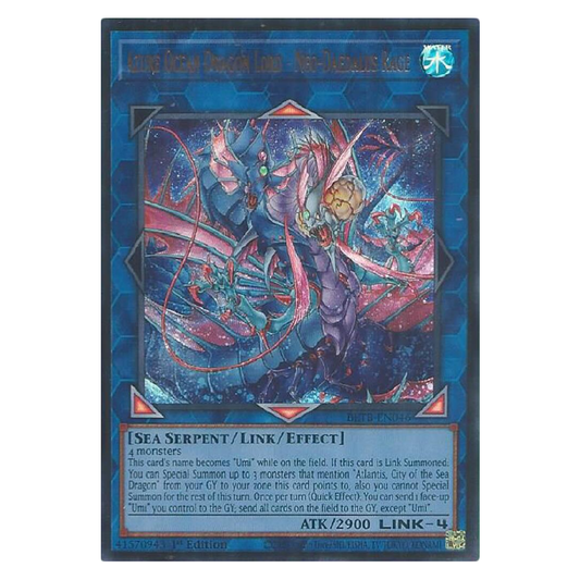 Azure Ocean Dragon Lord - Neo-Daedalus Rage - BETB-EN046 - Ultra Rare - 1st Edition