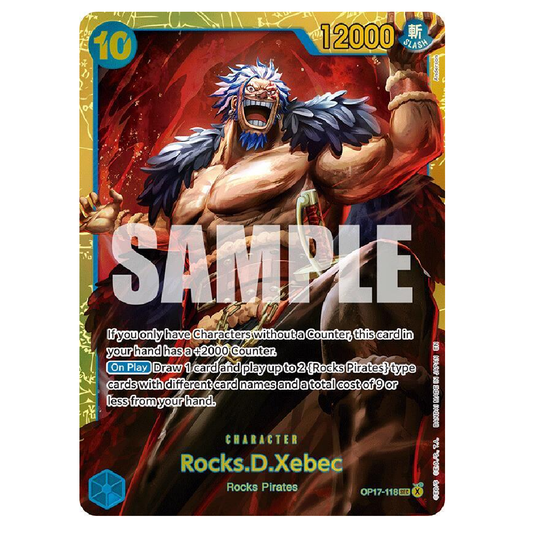 Rocks.D.Xebec - OP17-118 - SEC - 1st Edition