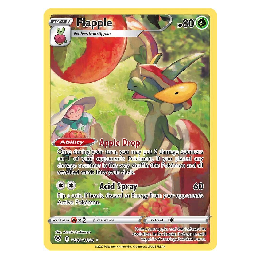 Flapple - TG02/TG30 - Ultra Rare - 1st Edition