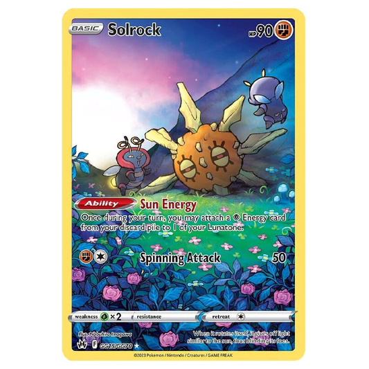 Solrock - GG15/GG70 - Ultra Rare - 1st Edition