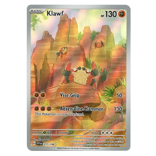 Klawf - SVI 217/198 - Illustration Rare - 1st Edition