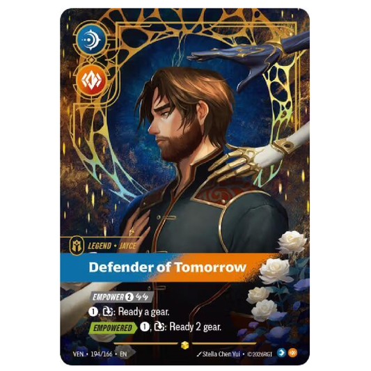 Jayce - Defender of Tomorrow (Overnumbered) - VEN 194/166 - Showcase - 1st Edition