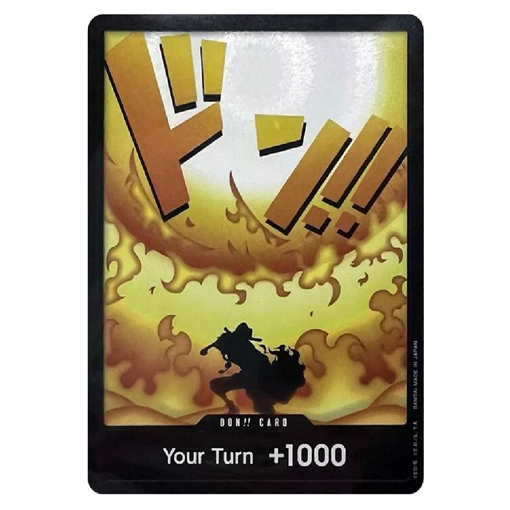 Don!! Card (Portgas.D.Ace) (Devil Fruits Collection Vol.2) - OP-PR - DON!! - 1st Edition