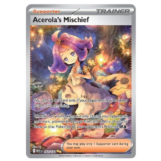 Acerola's Mischief - MEG 183/132 - Special Illustration Rare - 1st Edition