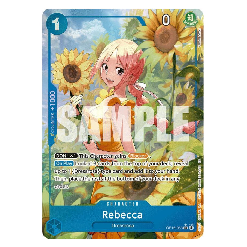 Rebecca (Alt Art) - OP15-053 - SR - 1st Edition