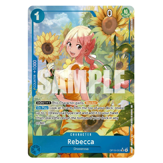 Rebecca (Alt Art) - OP15-053 - SR - 1st Edition
