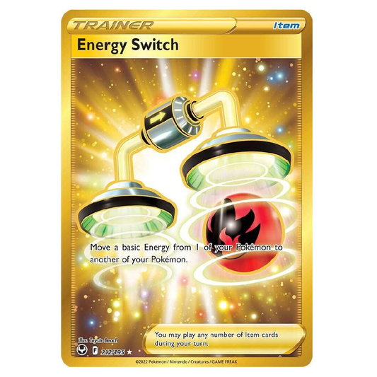 Energy Switch - 212/195 - Secret Rare - 1st Edition