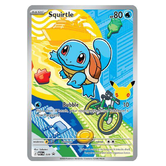 Squirtle - MEP 039 - Promo - 1st Edition