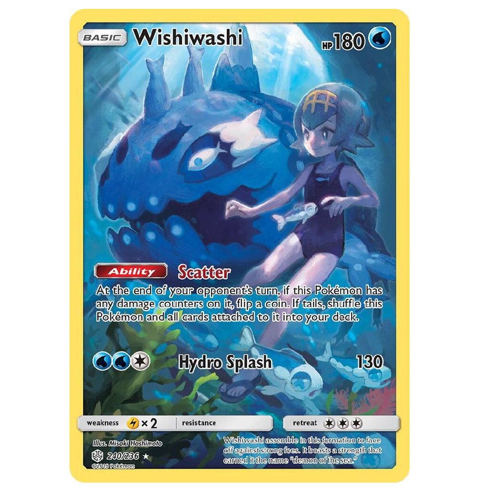 Wishiwashi - 240/236 - Secret Rare - 1st Edition