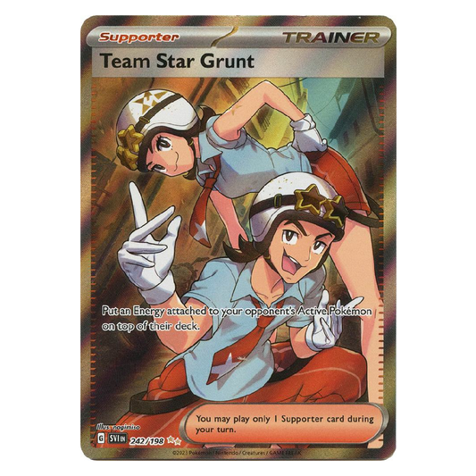 Team Star Grunt - SVI 242/198 - Ultra Rare - 1st Edition