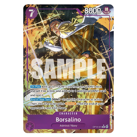 Borsalino (Alt Art) - OP16-073 - R - 1st Edition