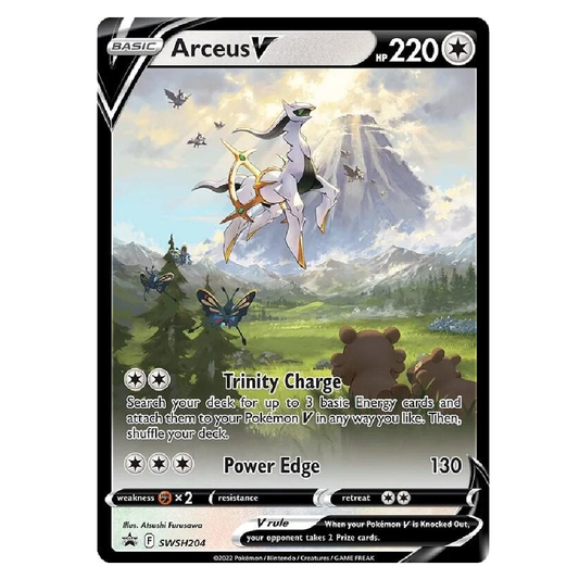 Arceus V - SWSH204 - Promo - 1st Edition