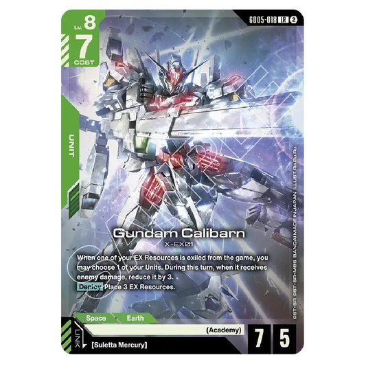 Gundam Calibarn - GD05-018 - LR - 1st Edition