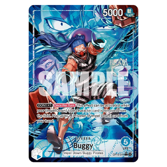 Buggy (Alt Art) - OP16-041 - L - 1st Edition
