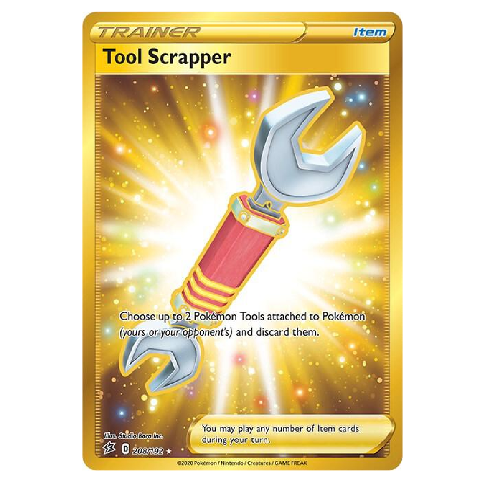 Tool Scrapper - 208/192 - Secret Rare - 1st Edition