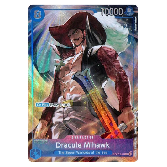Dracule Mihawk (Seven Warlords of the Seven Sea Binder Set) - OP07-044 - C - 1st Edition